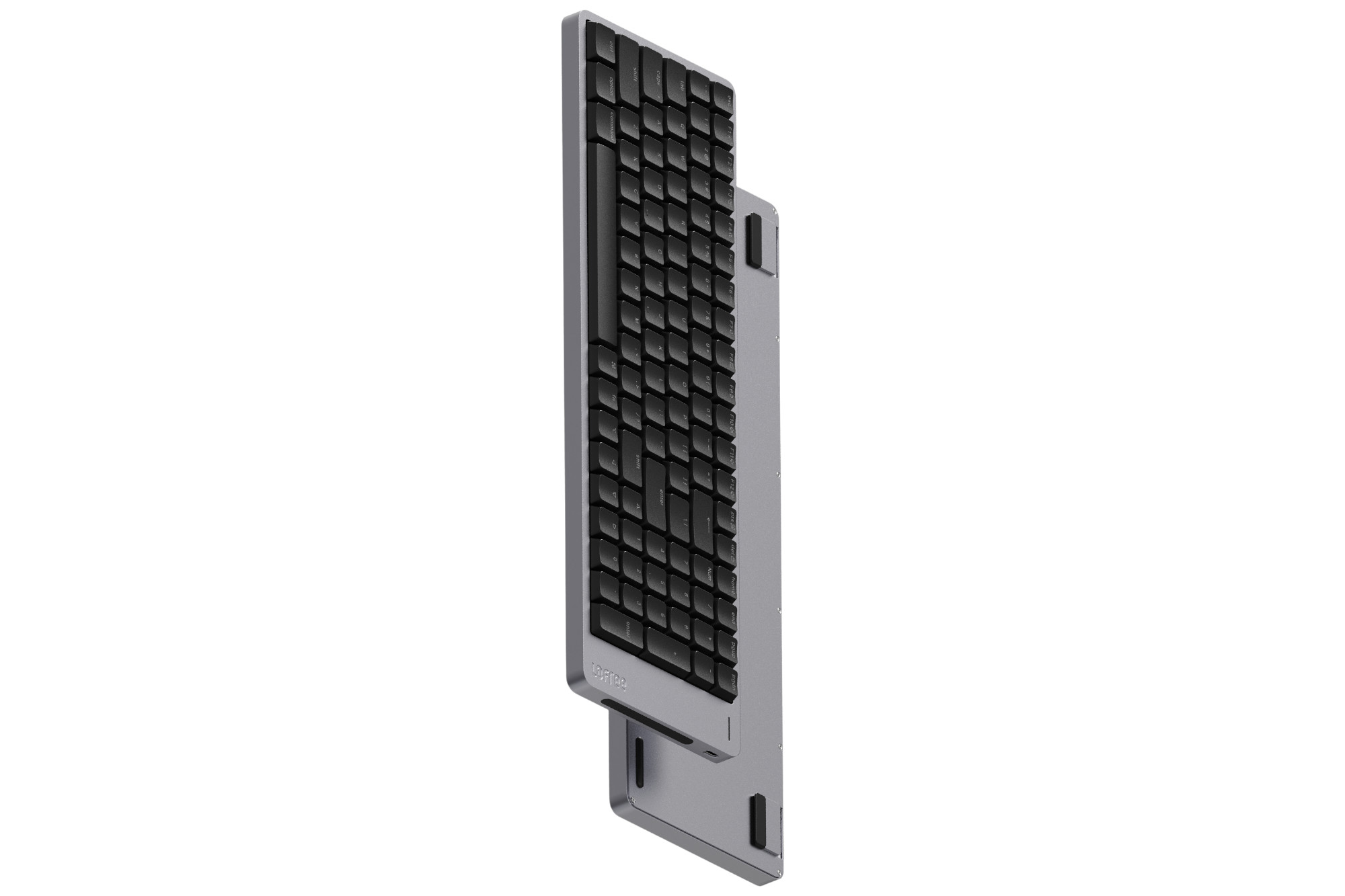 Lofree Space Gray Flow 2 100 Keyboard · Milktooth